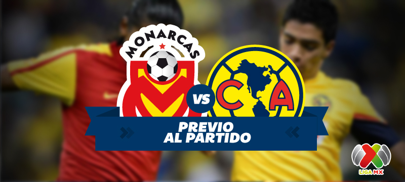 Alineaciones de futbol Monarcas Morelia vs América Liga Mx - Club América